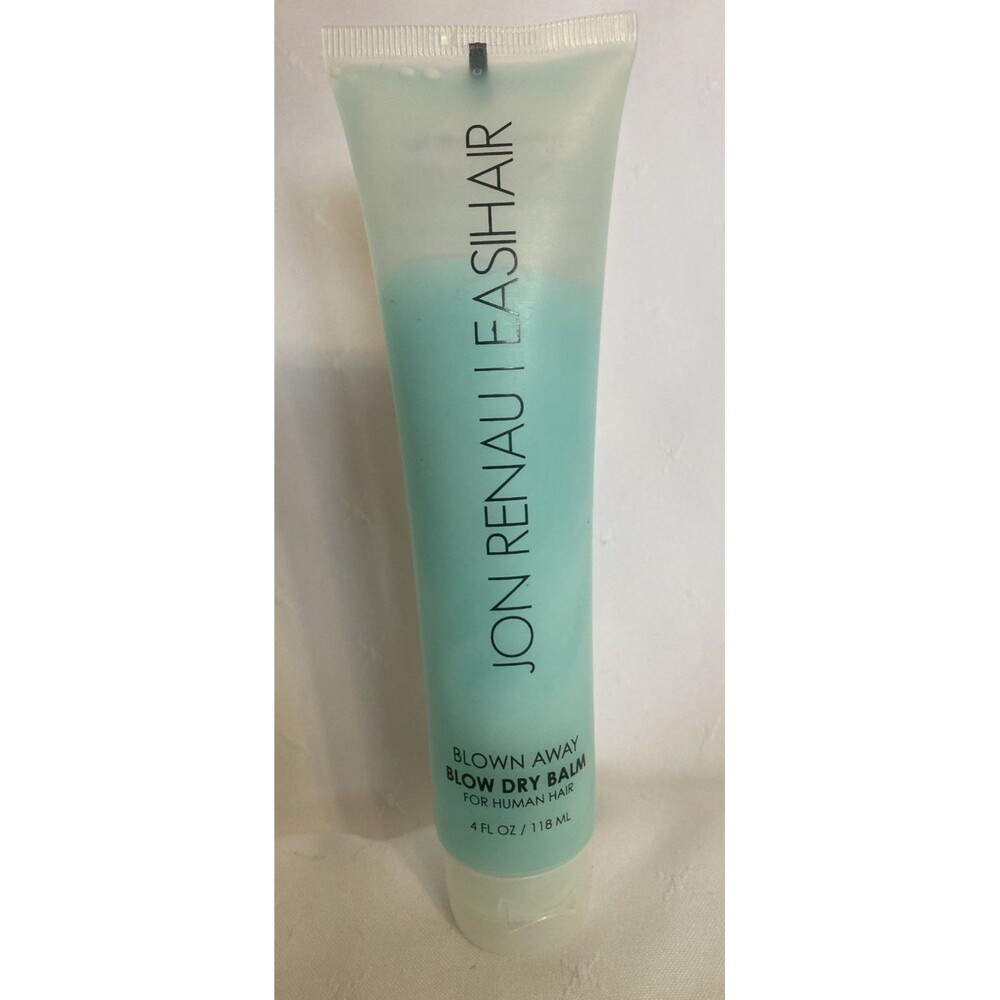 BLOWN AWAY Blow Dry Balm by Jon Renau, Protectant for Human Hair 4 fl oz